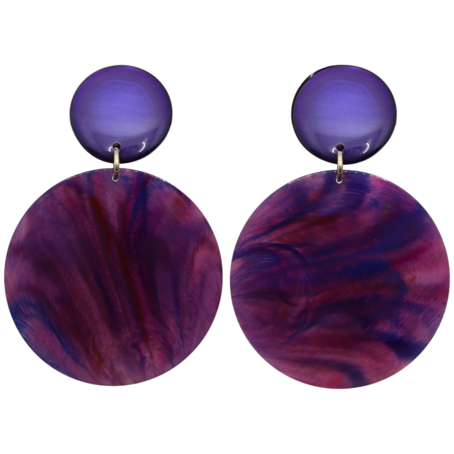 Grosse Design Ohrclips von Francine Bramli