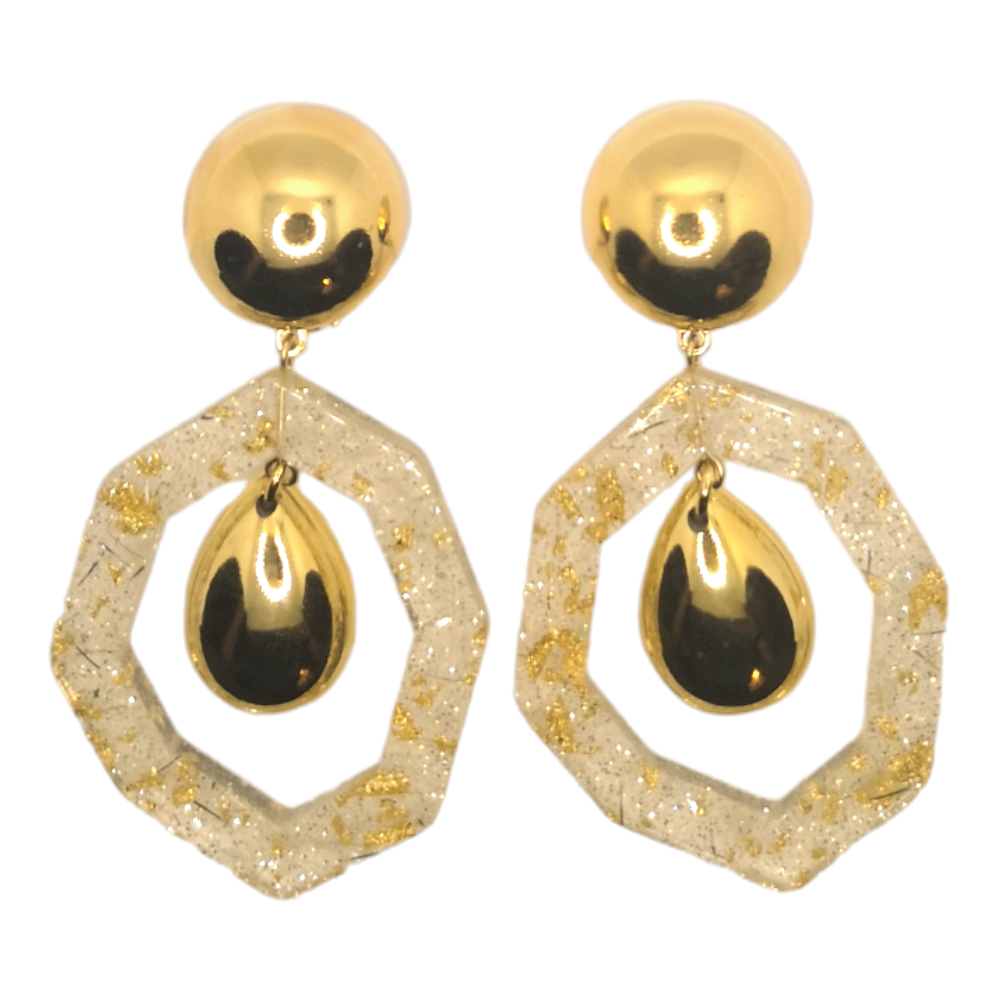 Ohrclips Modeschmuck von Francine Bramli