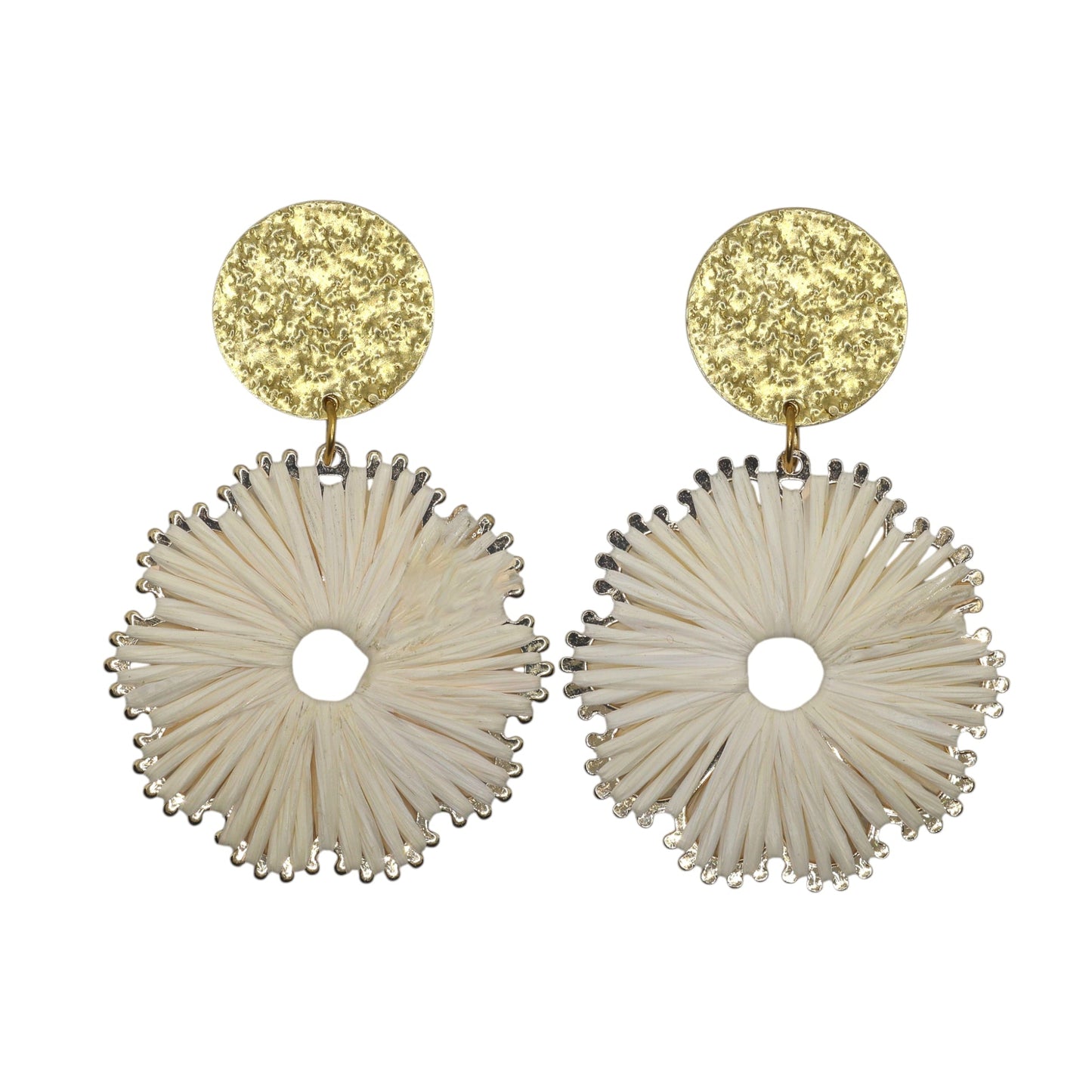 Ohrclips im Blumenmuster