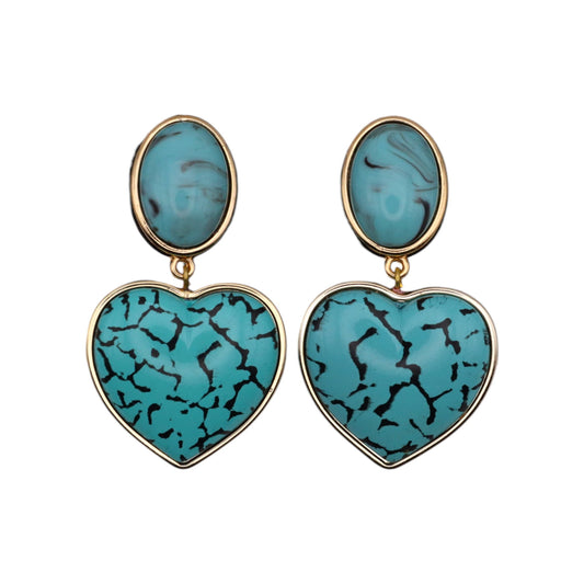 Herz Ohrclips