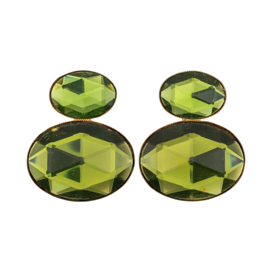 ovale Ohrclips